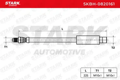 TUBO FLEXIBLE DE FRENOS