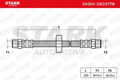 TUBO FLEXIBLE DE FRENOS