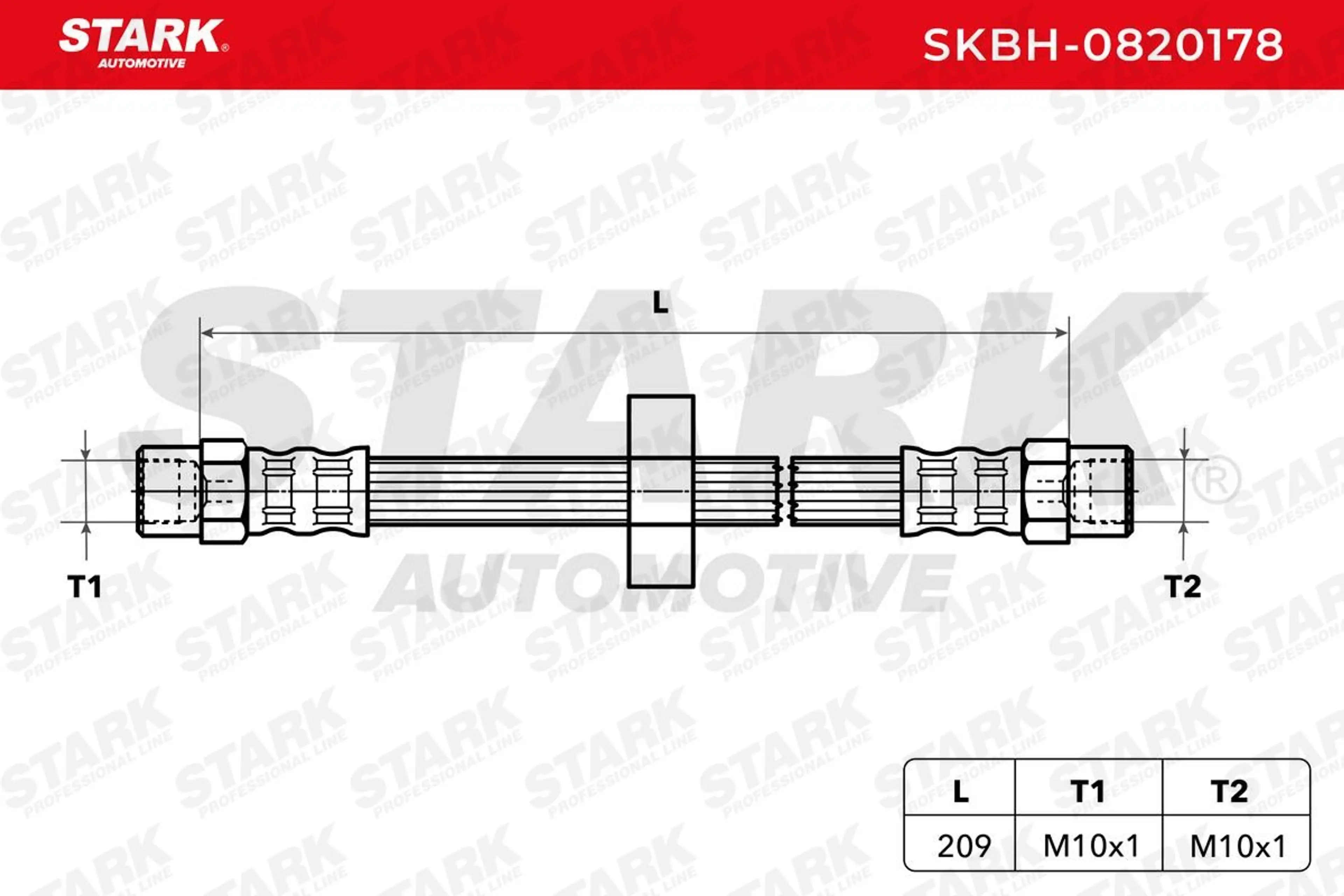 TUBO FLEXIBLE DE FRENOS