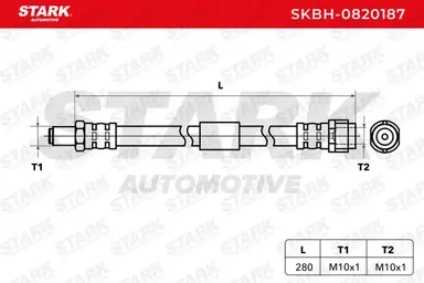TUBO FLEXIBLE DE FRENOS