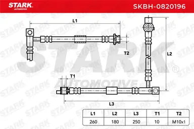 TUBO FLEXIBLE DE FRENOS