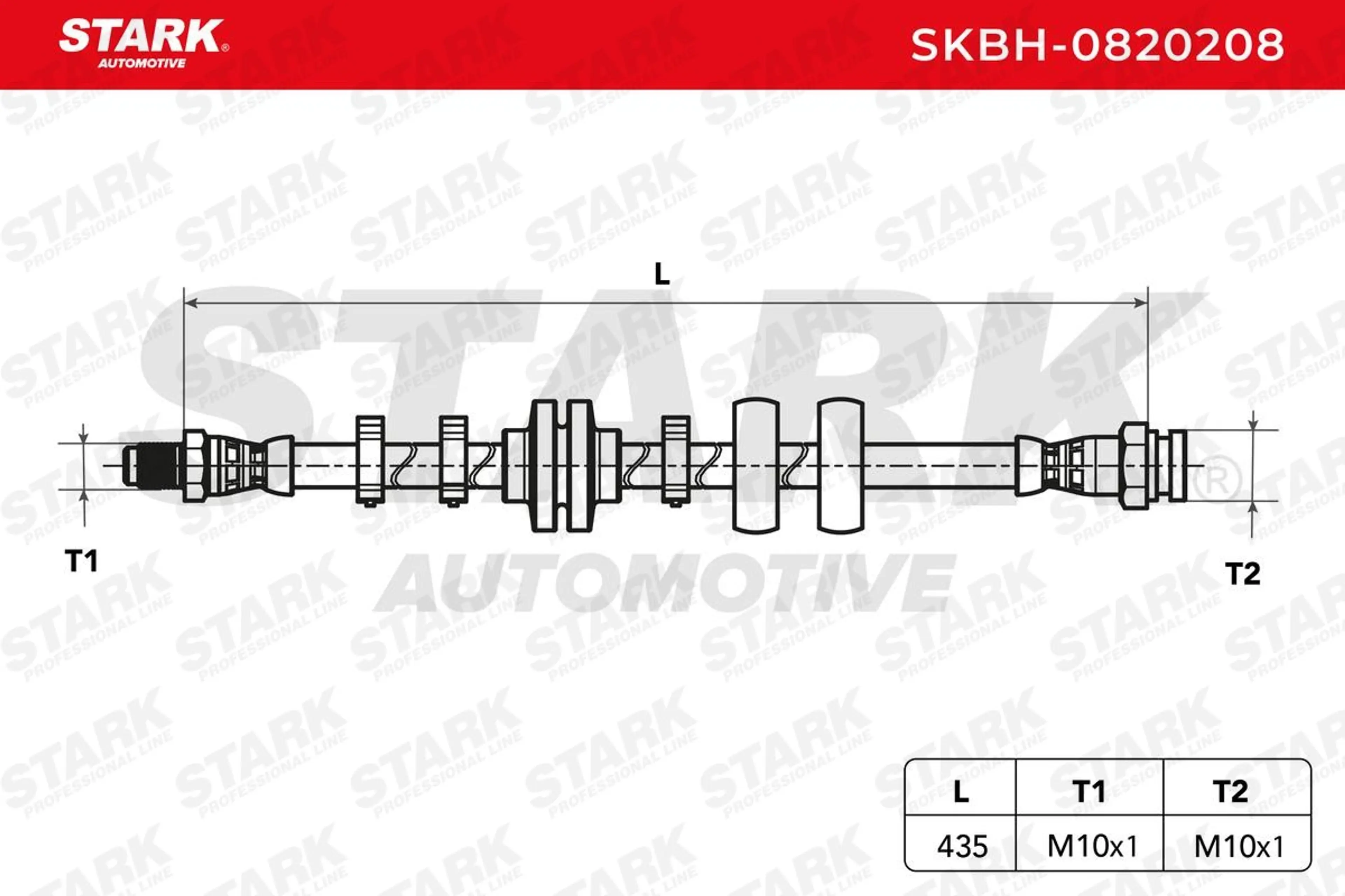 TUBO FLEXIBLE DE FRENOS