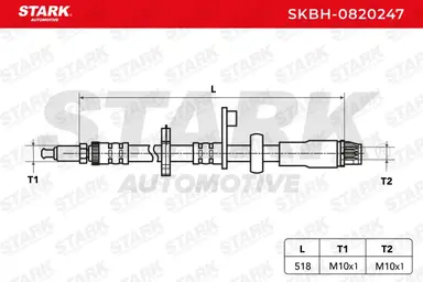 TUBO FLEXIBLE DE FRENOS