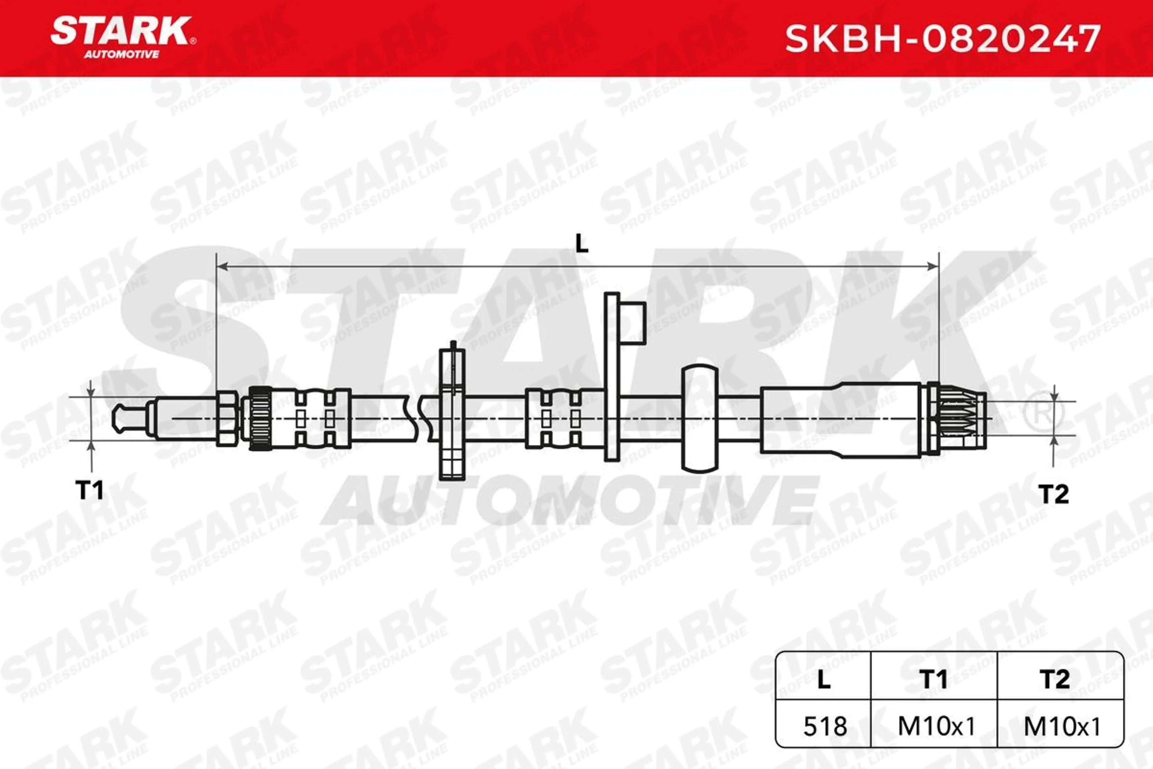 TUBO FLEXIBLE DE FRENOS