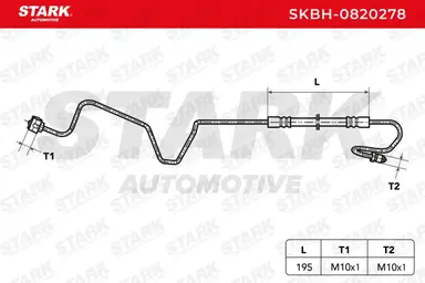 TUBO FLEXIBLE DE FRENOS