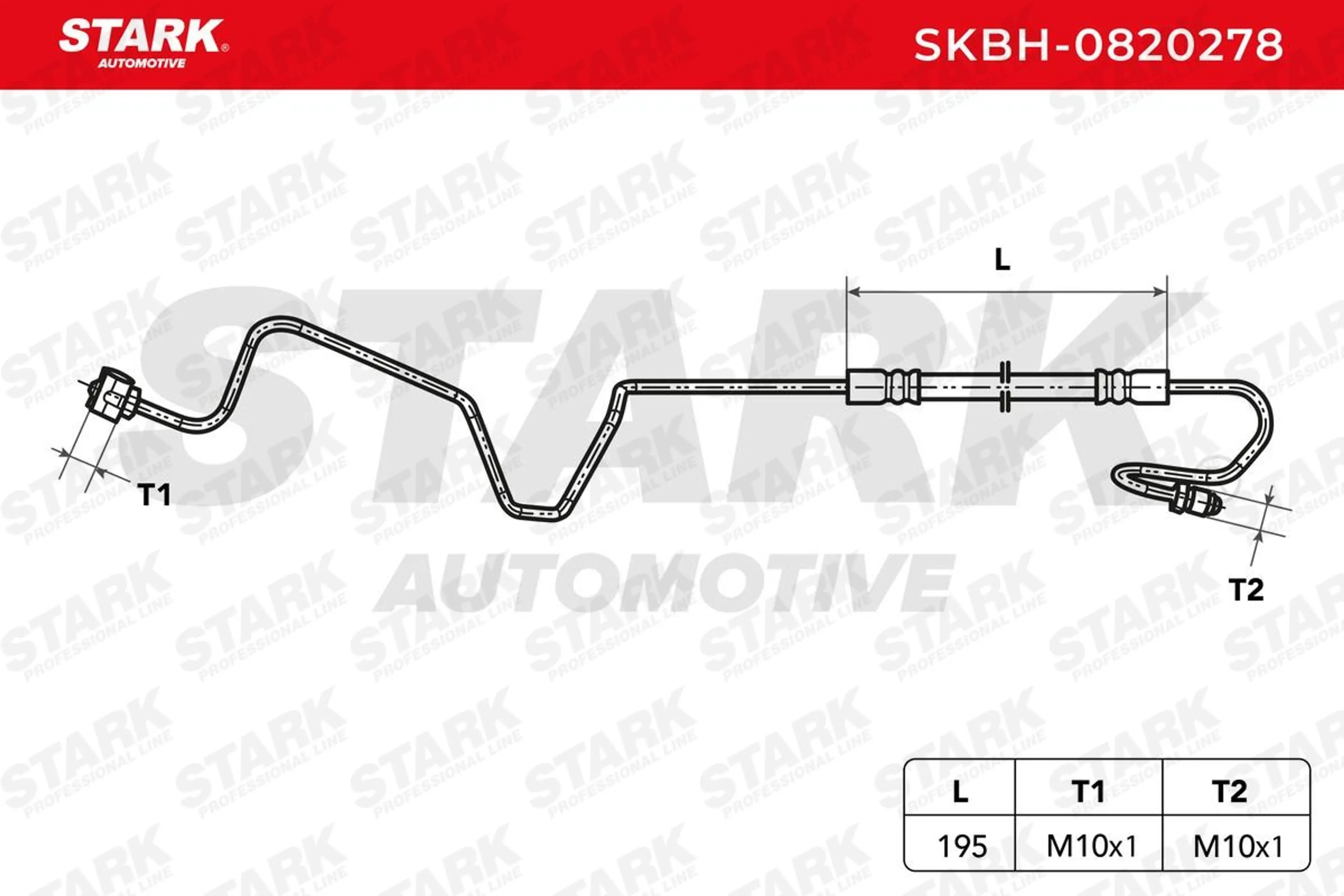 TUBO FLEXIBLE DE FRENOS