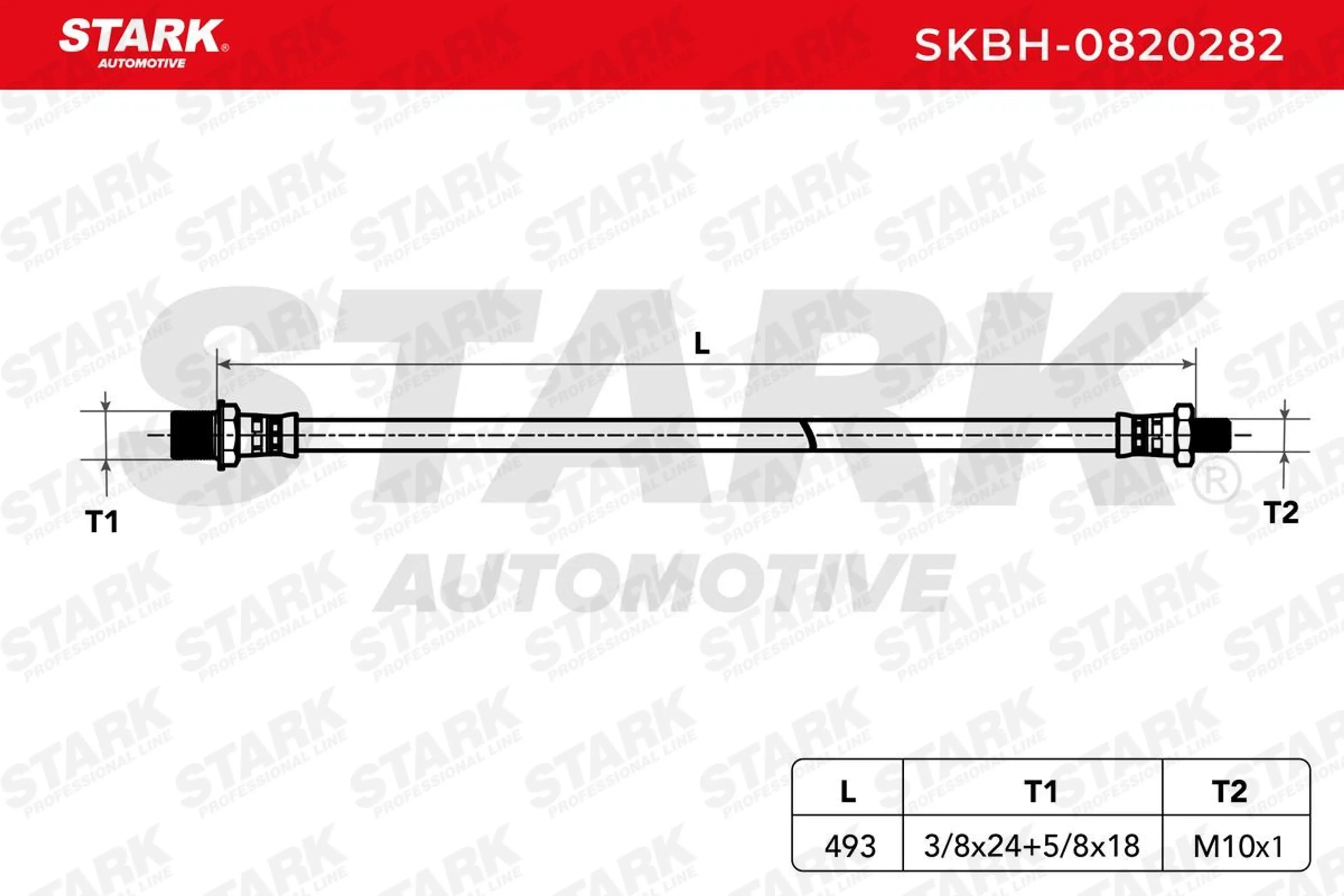 TUBO FLEXIBLE DE FRENOS