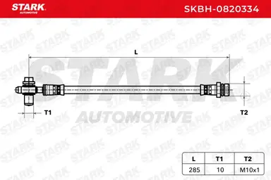TUBO FLEXIBLE DE FRENOS