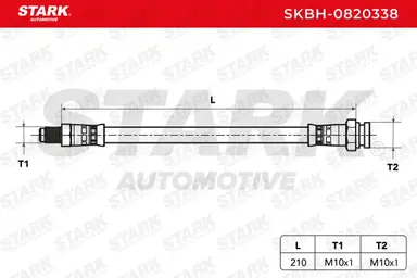 TUBO FLEXIBLE DE FRENOS