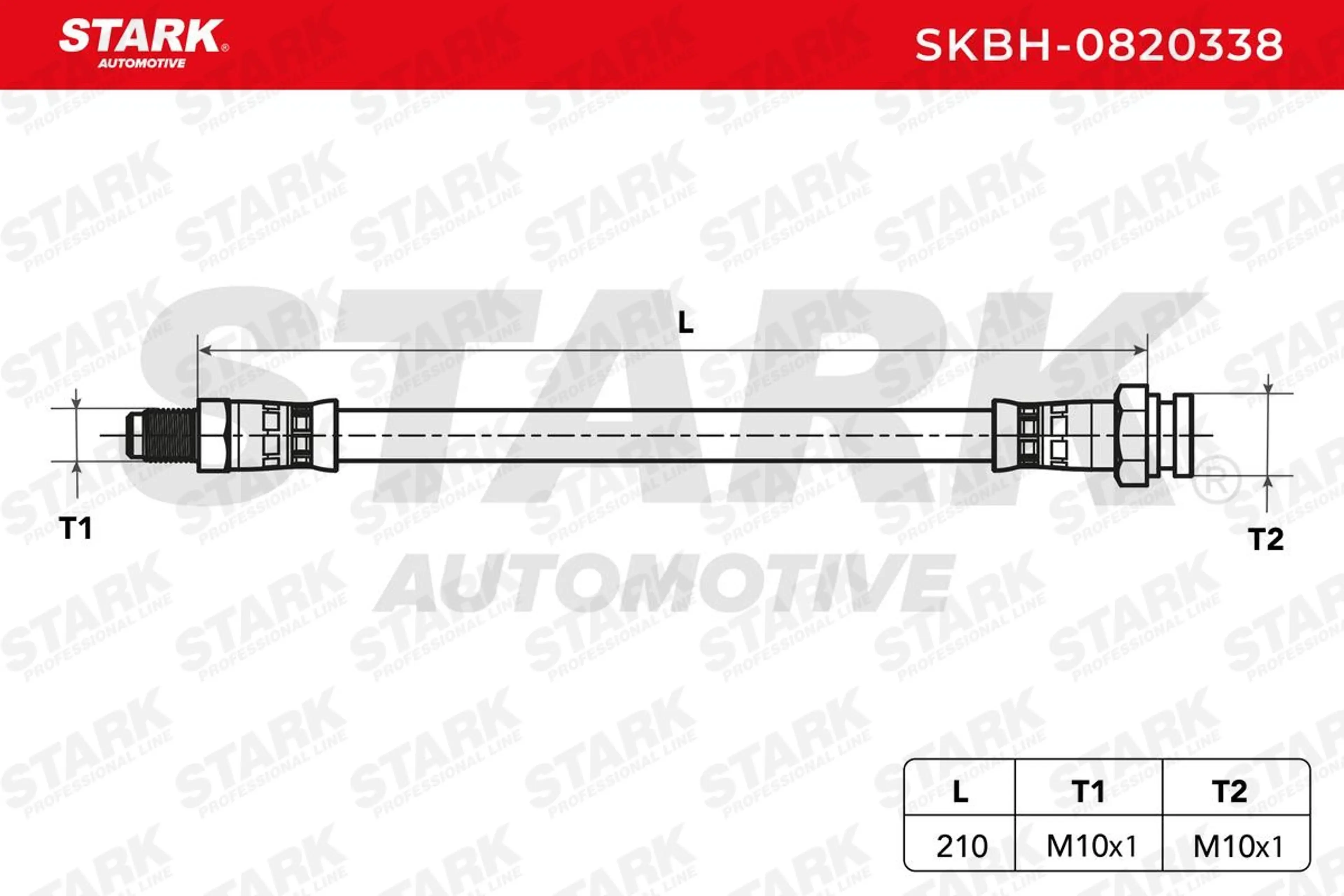 TUBO FLEXIBLE DE FRENOS