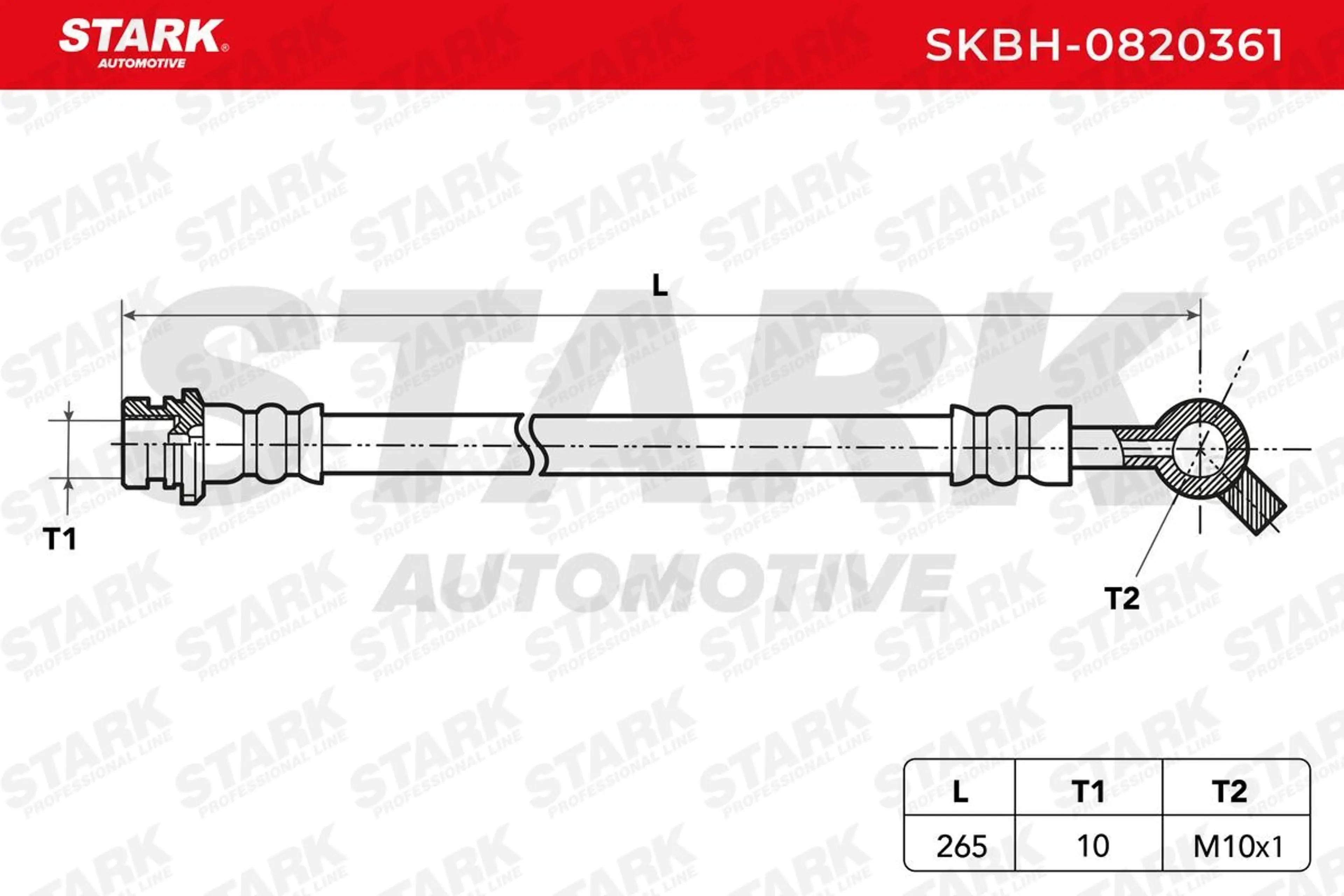 TUBO FLEXIBLE DE FRENOS