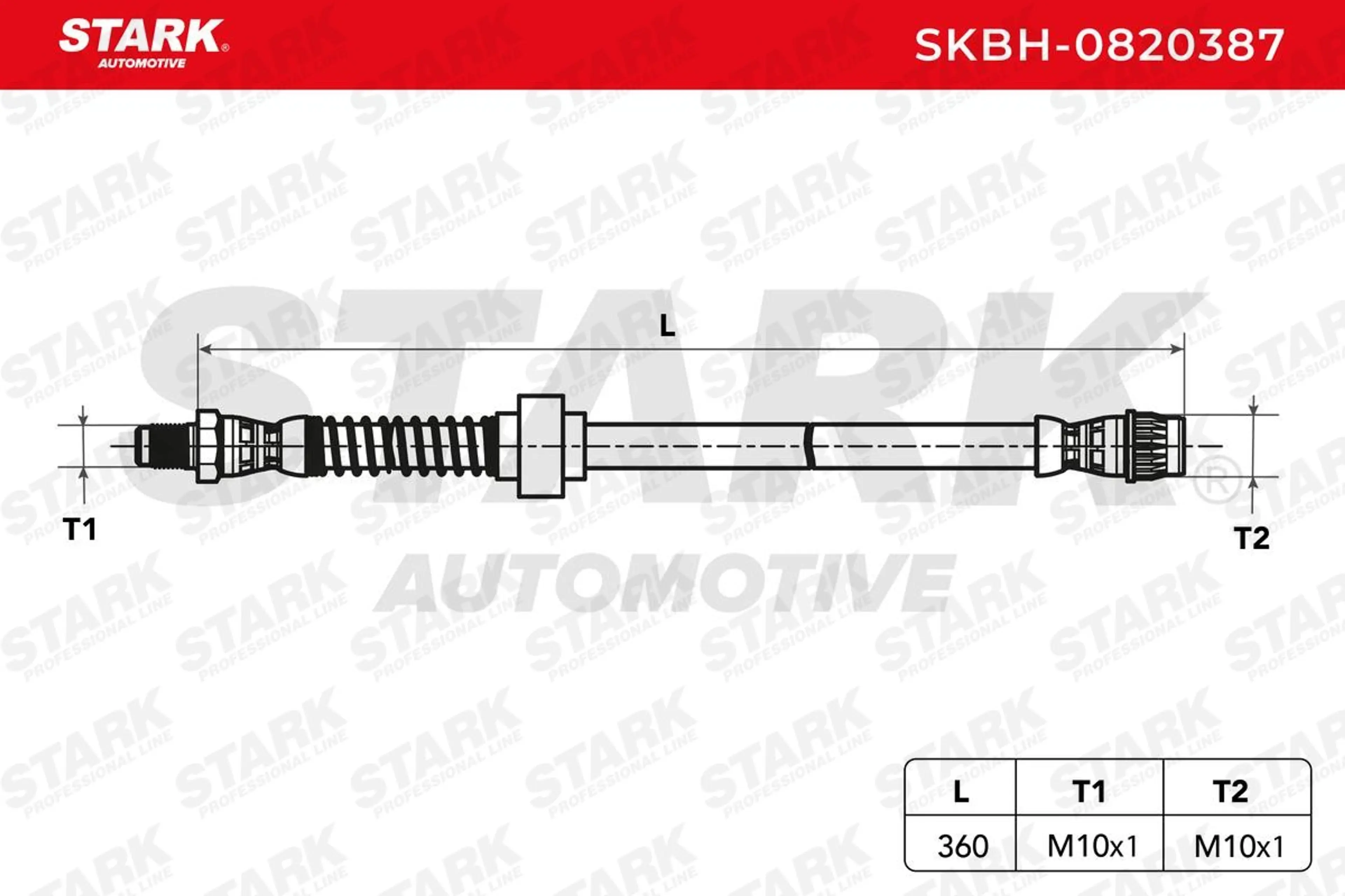 TUBO FLEXIBLE DE FRENOS