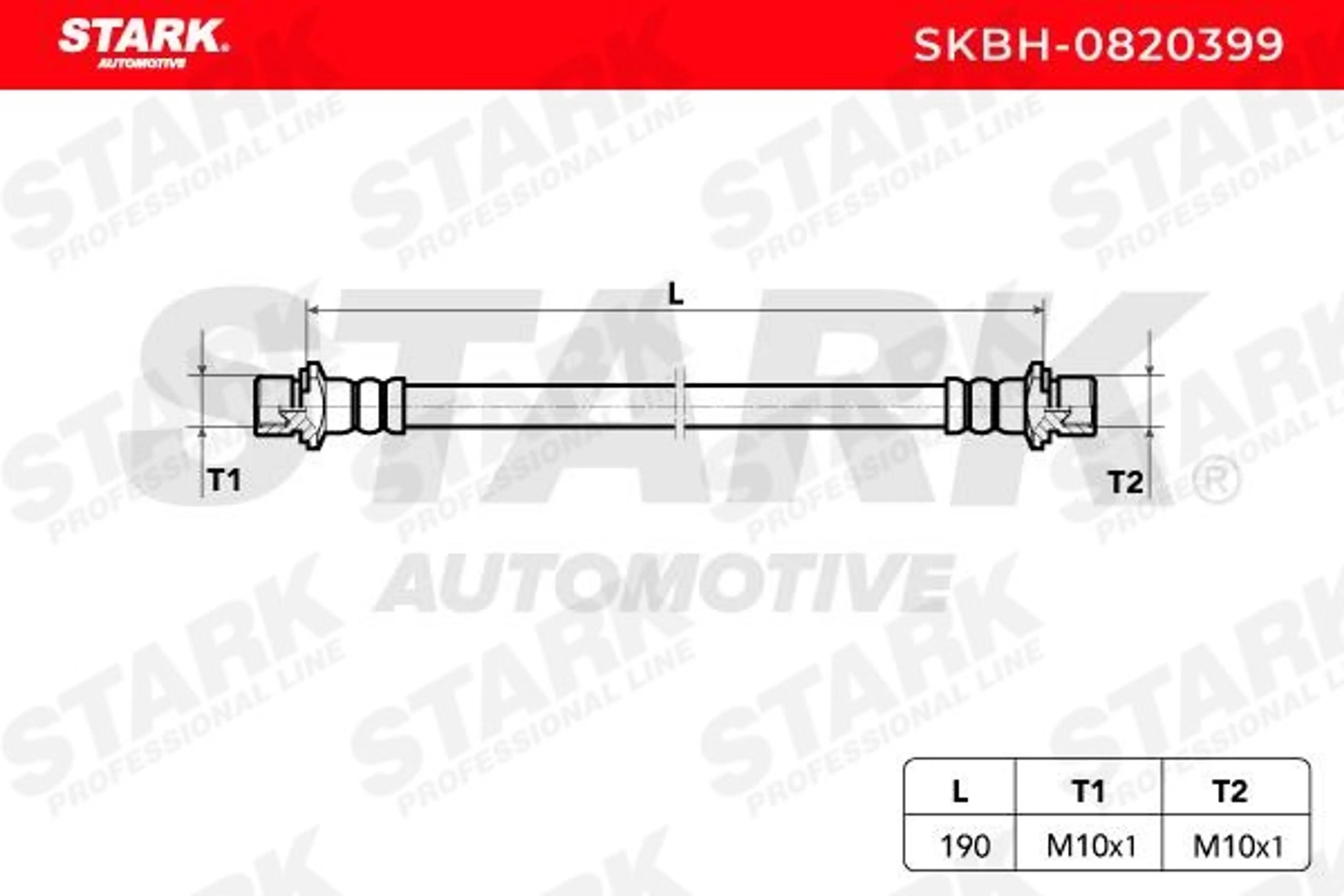 TUBO FLEXIBLE DE FRENOS