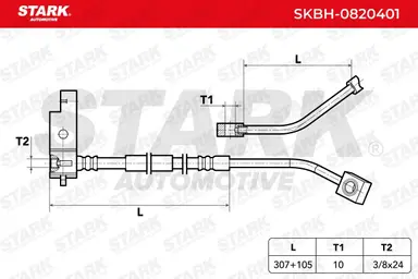 TUBO FLEXIBLE DE FRENOS