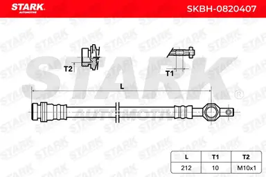 TUBO FLEXIBLE DE FRENOS