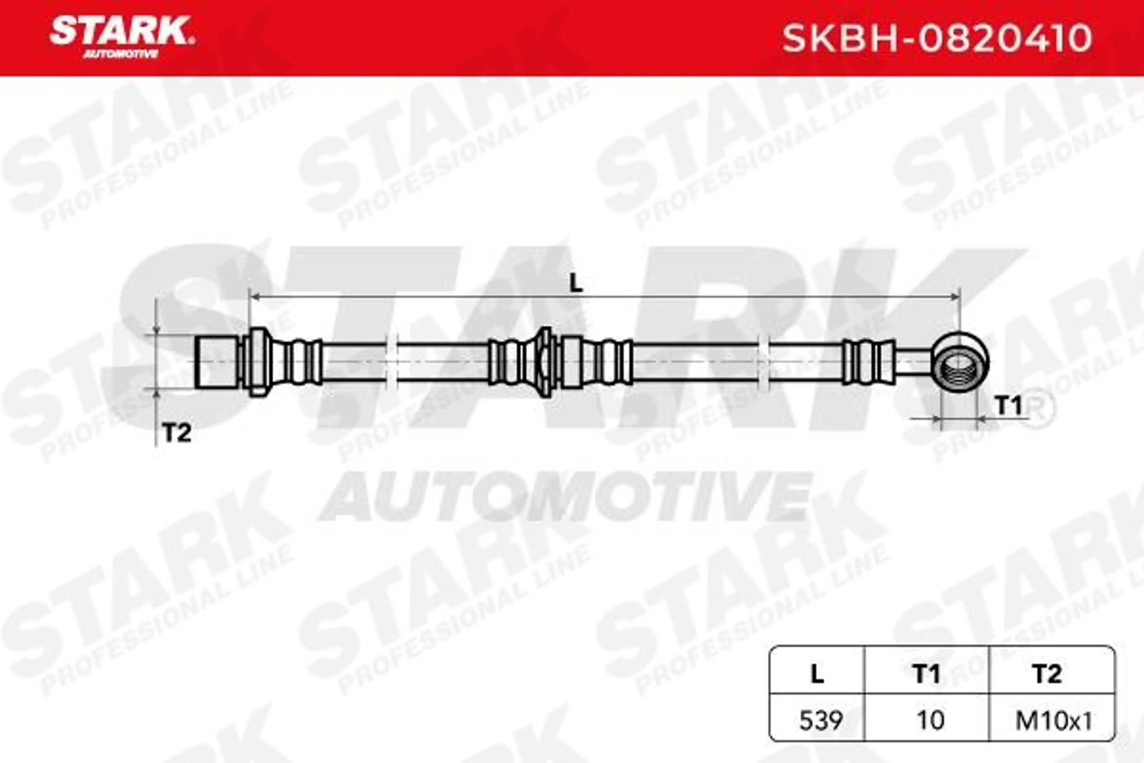 TUBO FLEXIBLE DE FRENOS