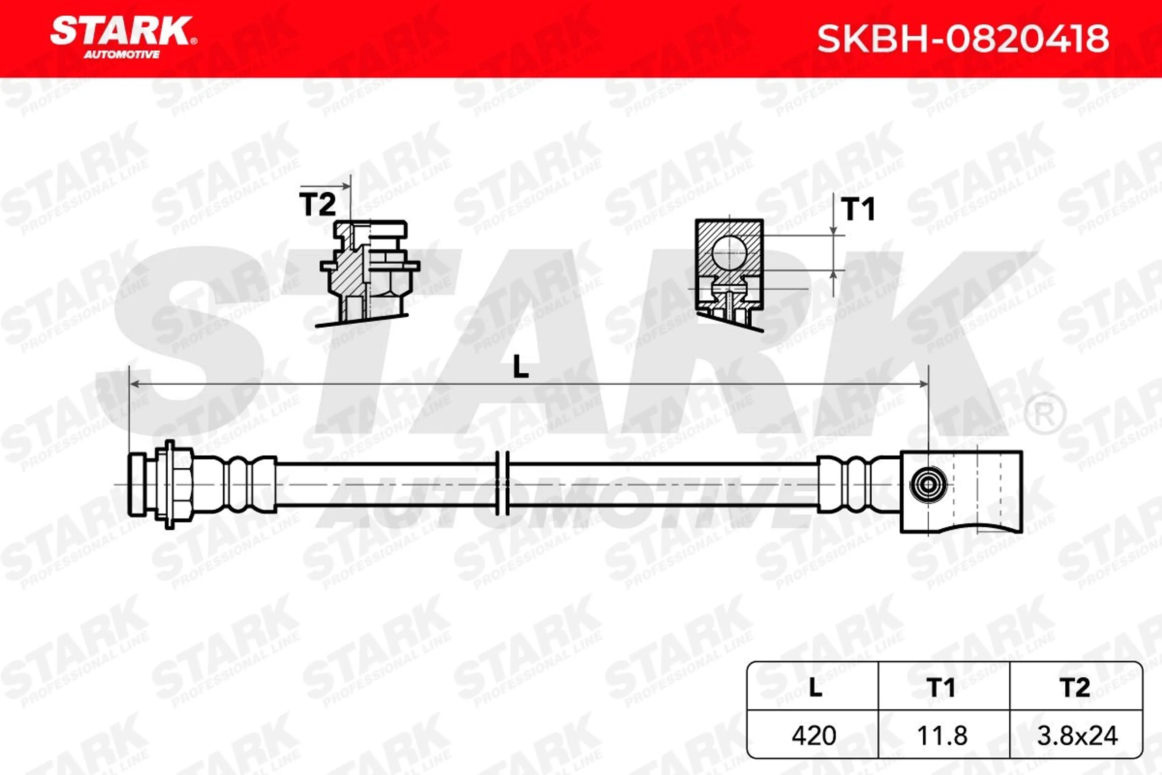 TUBO FLEXIBLE DE FRENOS