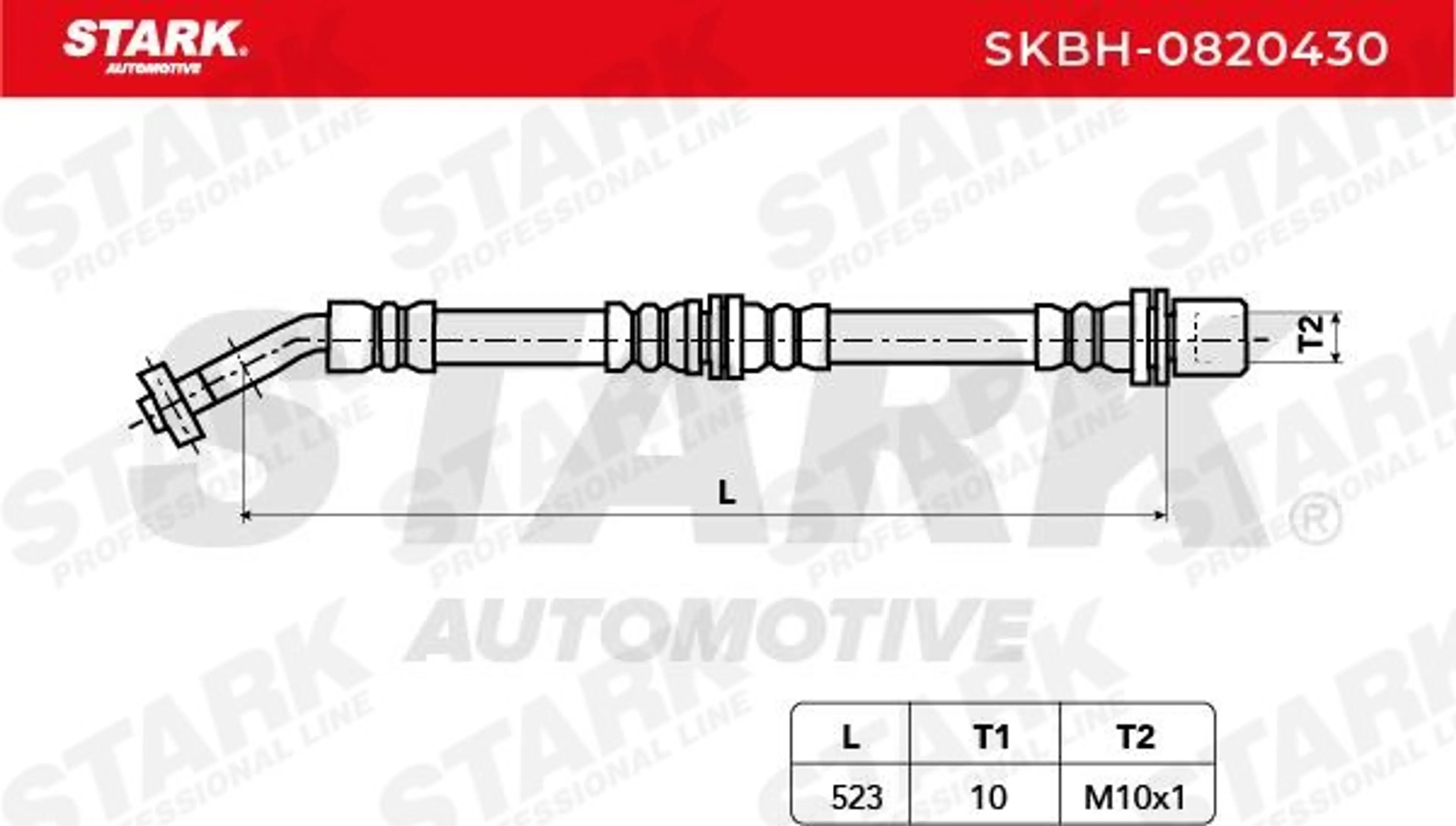 TUBO FLEXIBLE DE FRENOS