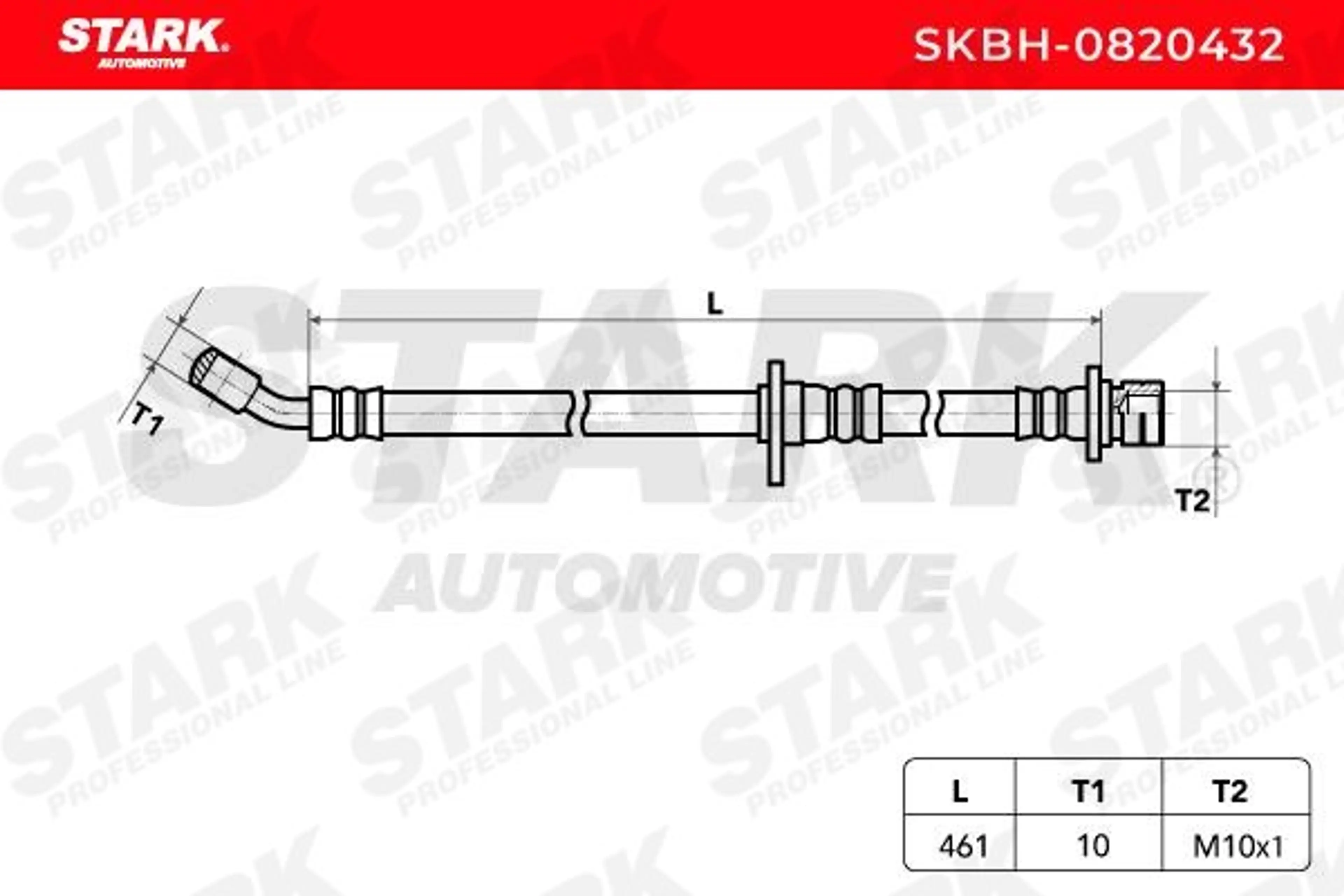 TUBO FLEXIBLE DE FRENOS