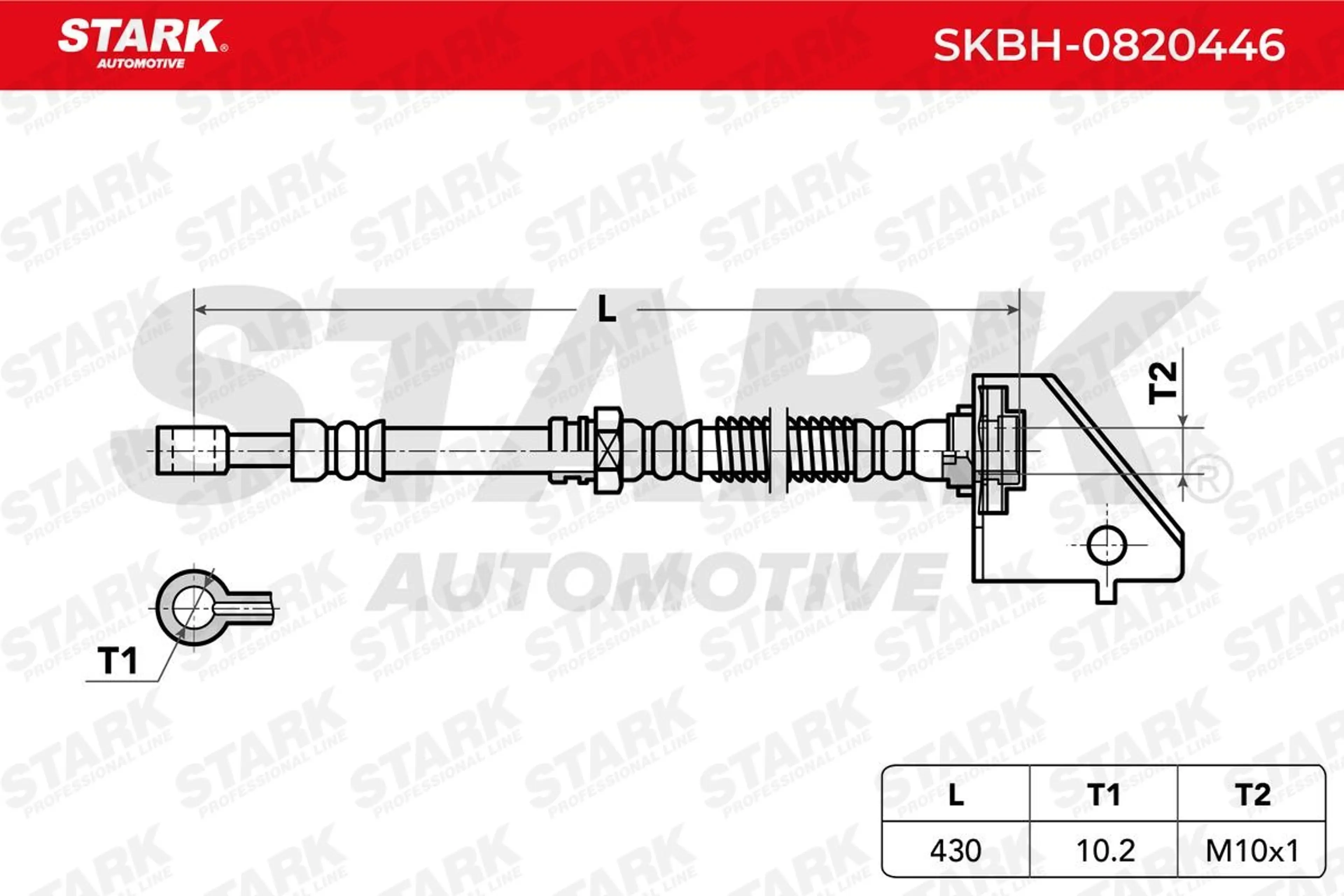 TUBO FLEXIBLE DE FRENOS