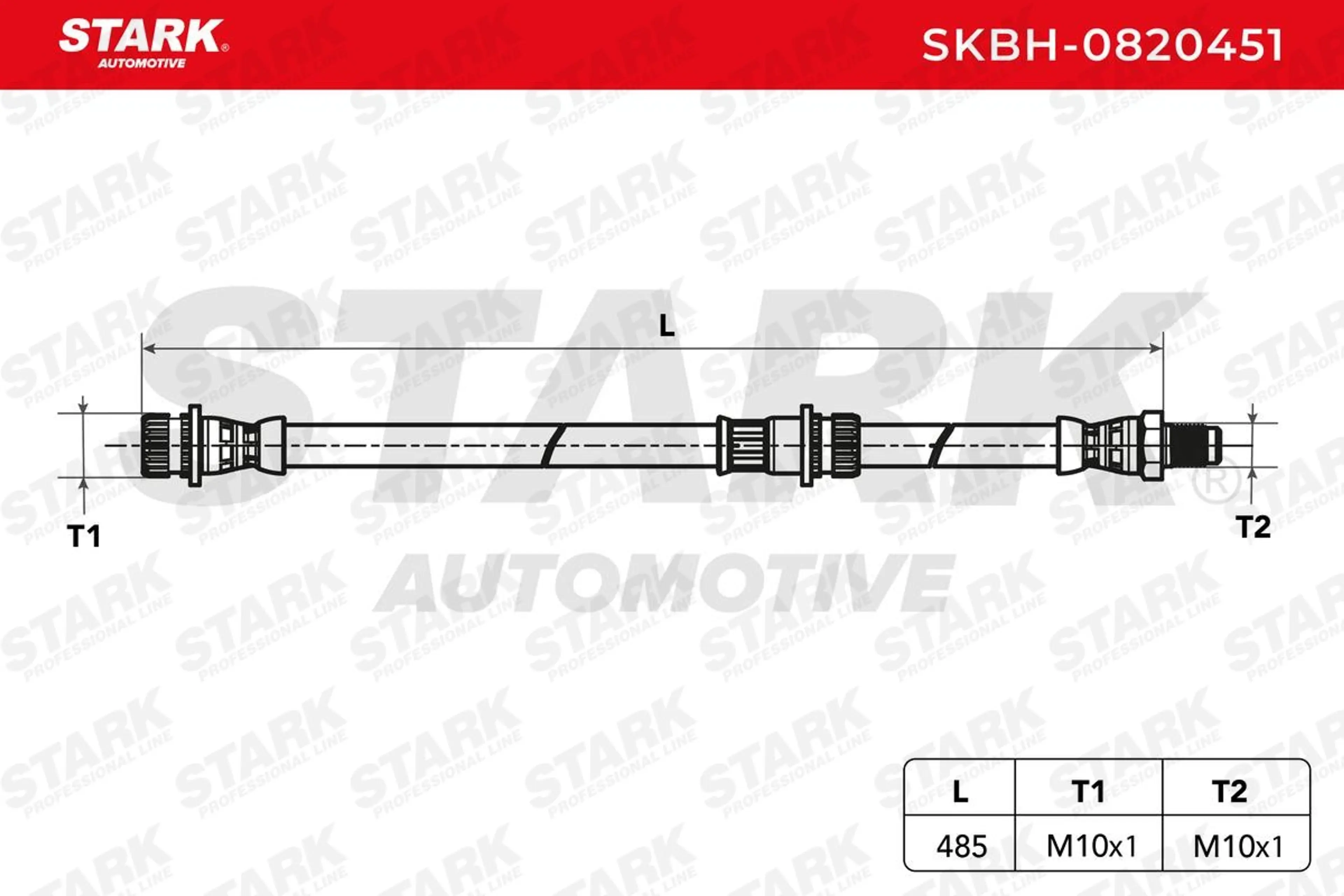 TUBO FLEXIBLE DE FRENOS