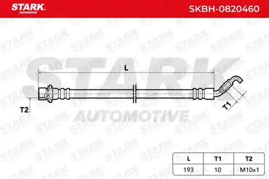 TUBO FLEXIBLE DE FRENOS