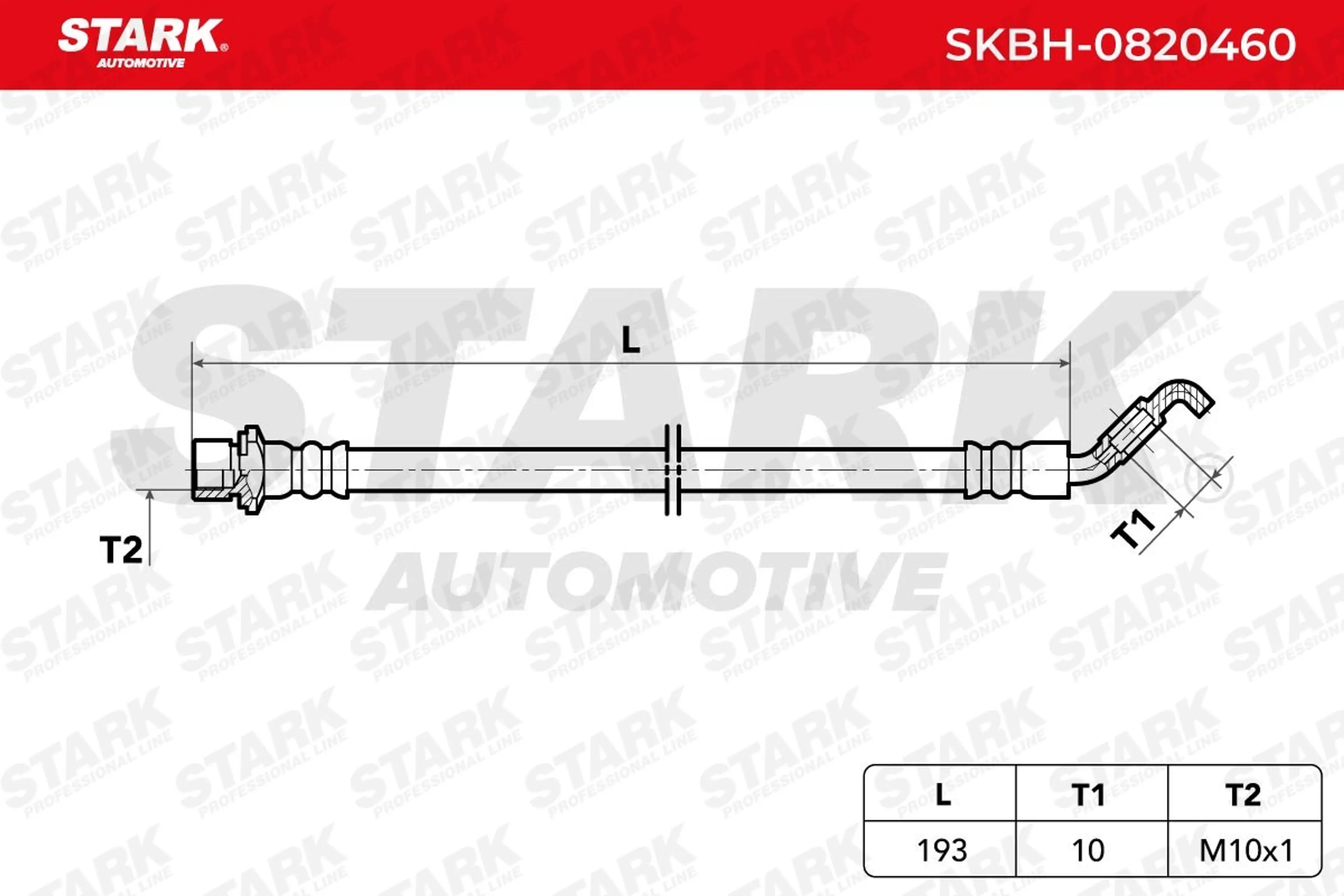 TUBO FLEXIBLE DE FRENOS