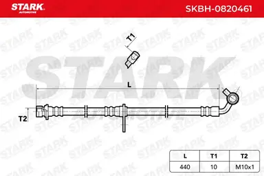 TUBO FLEXIBLE DE FRENOS