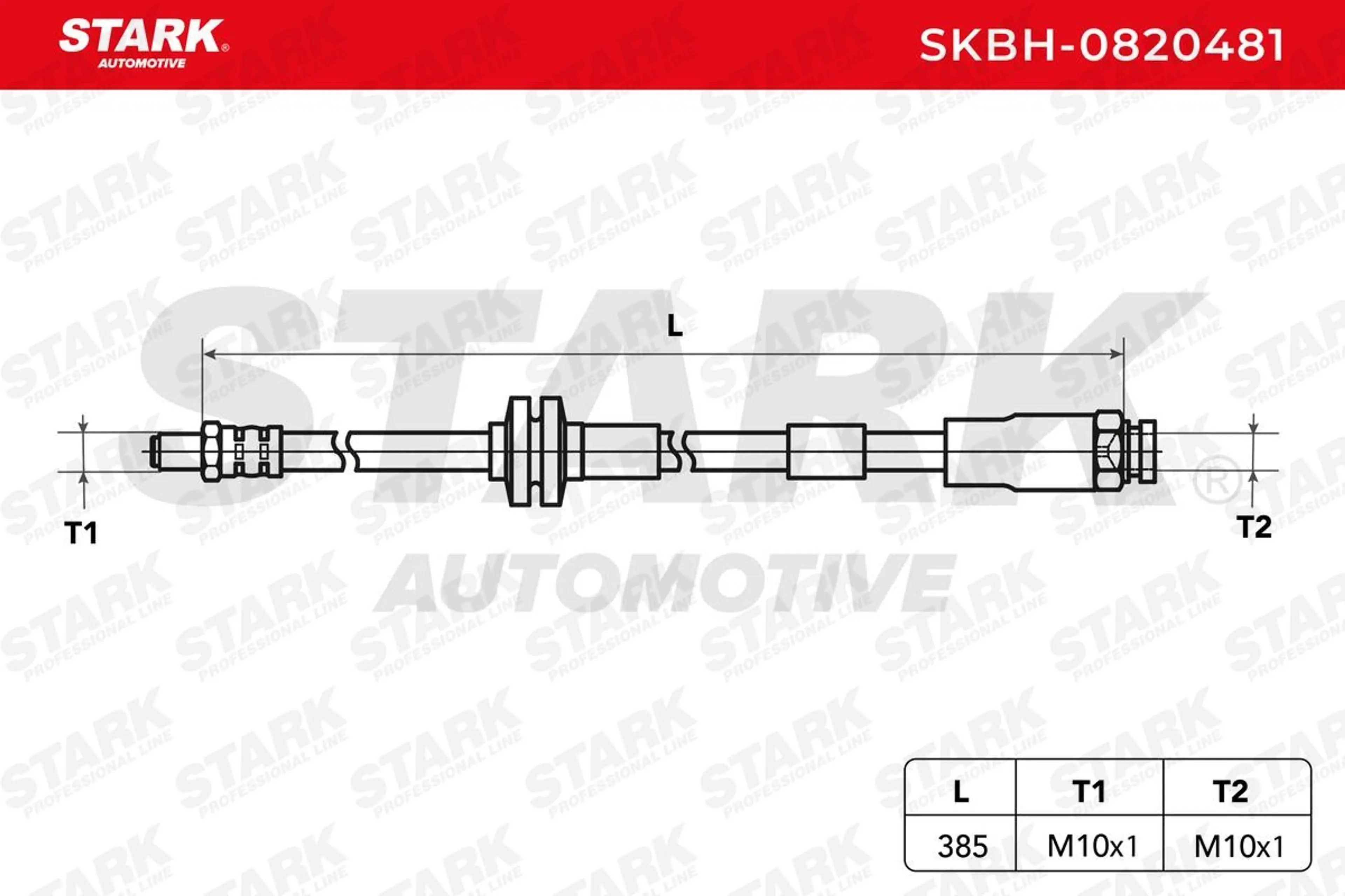 TUBO FLEXIBLE DE FRENOS