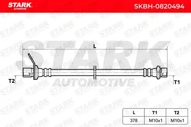 TUBO FLEXIBLE DE FRENOS