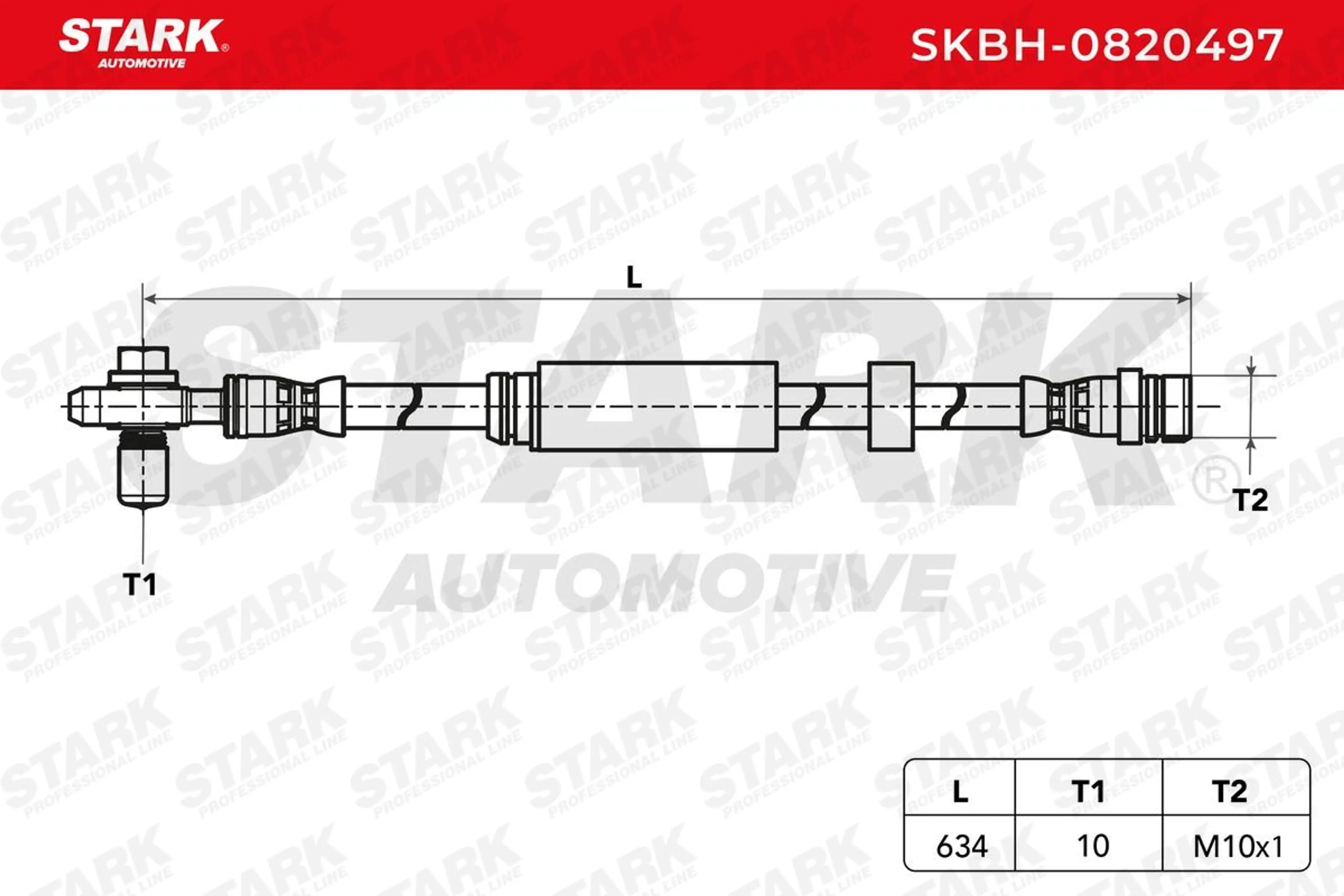 TUBO FLEXIBLE DE FRENOS