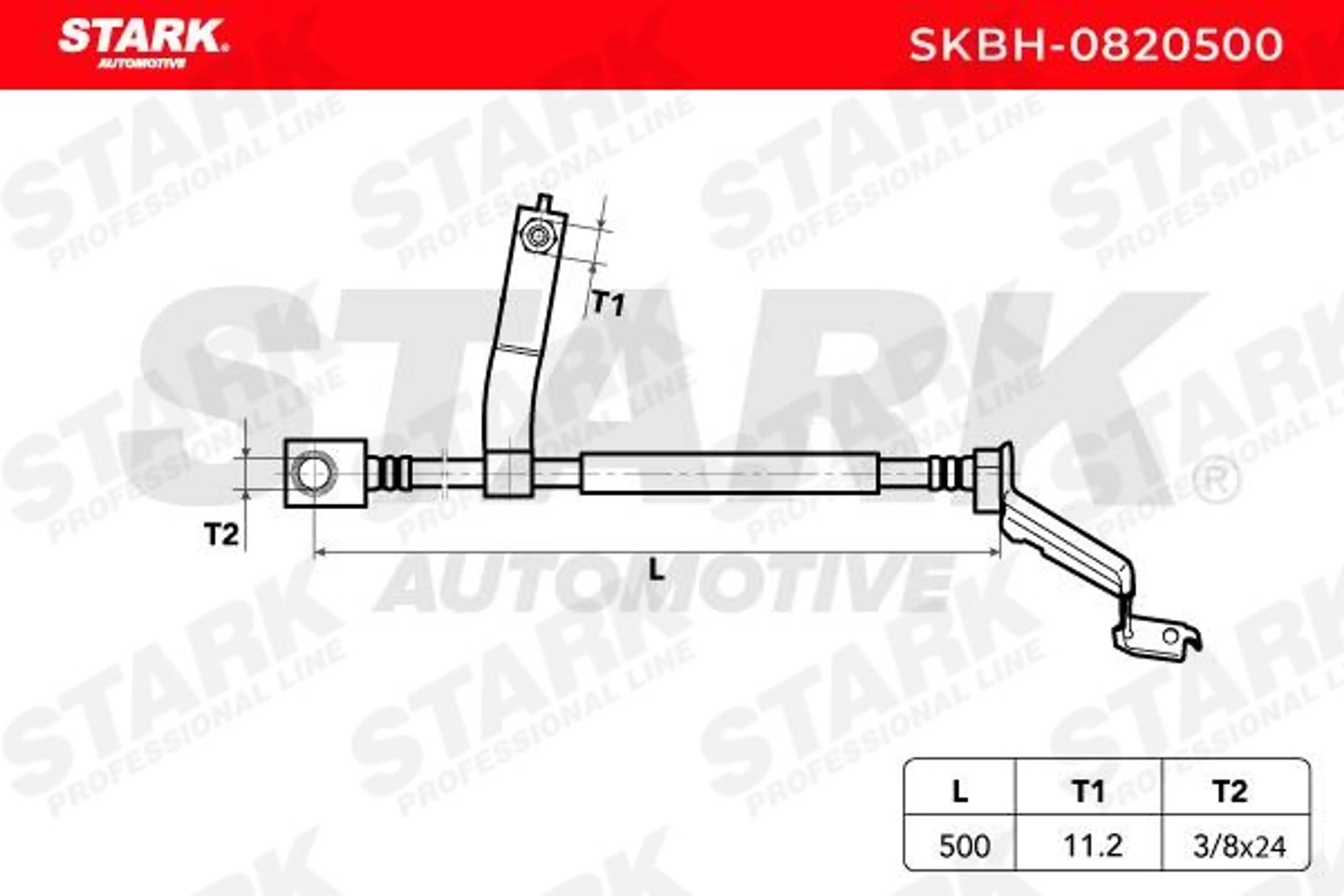 TUBO FLEXIBLE DE FRENOS