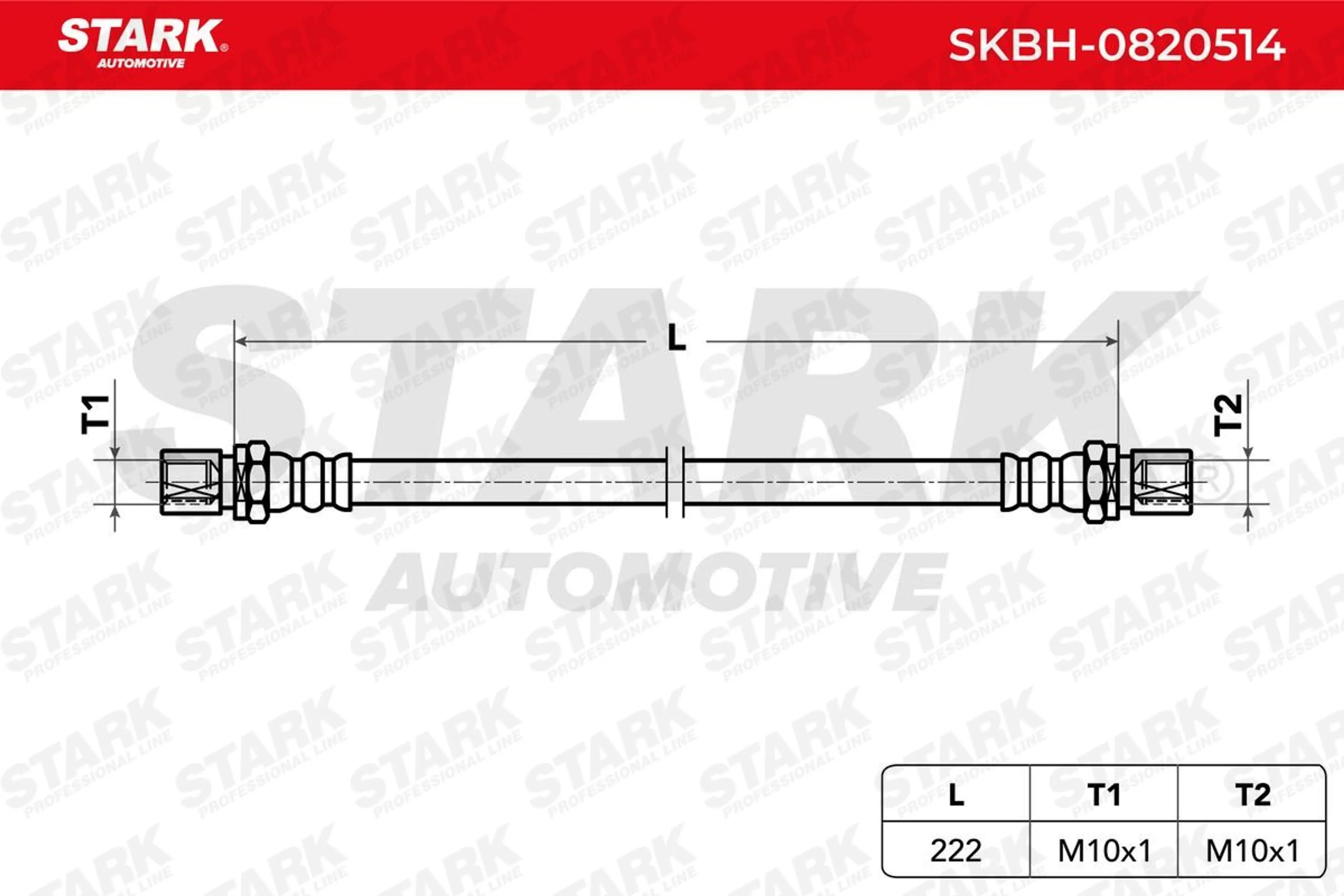 TUBO FLEXIBLE DE FRENOS