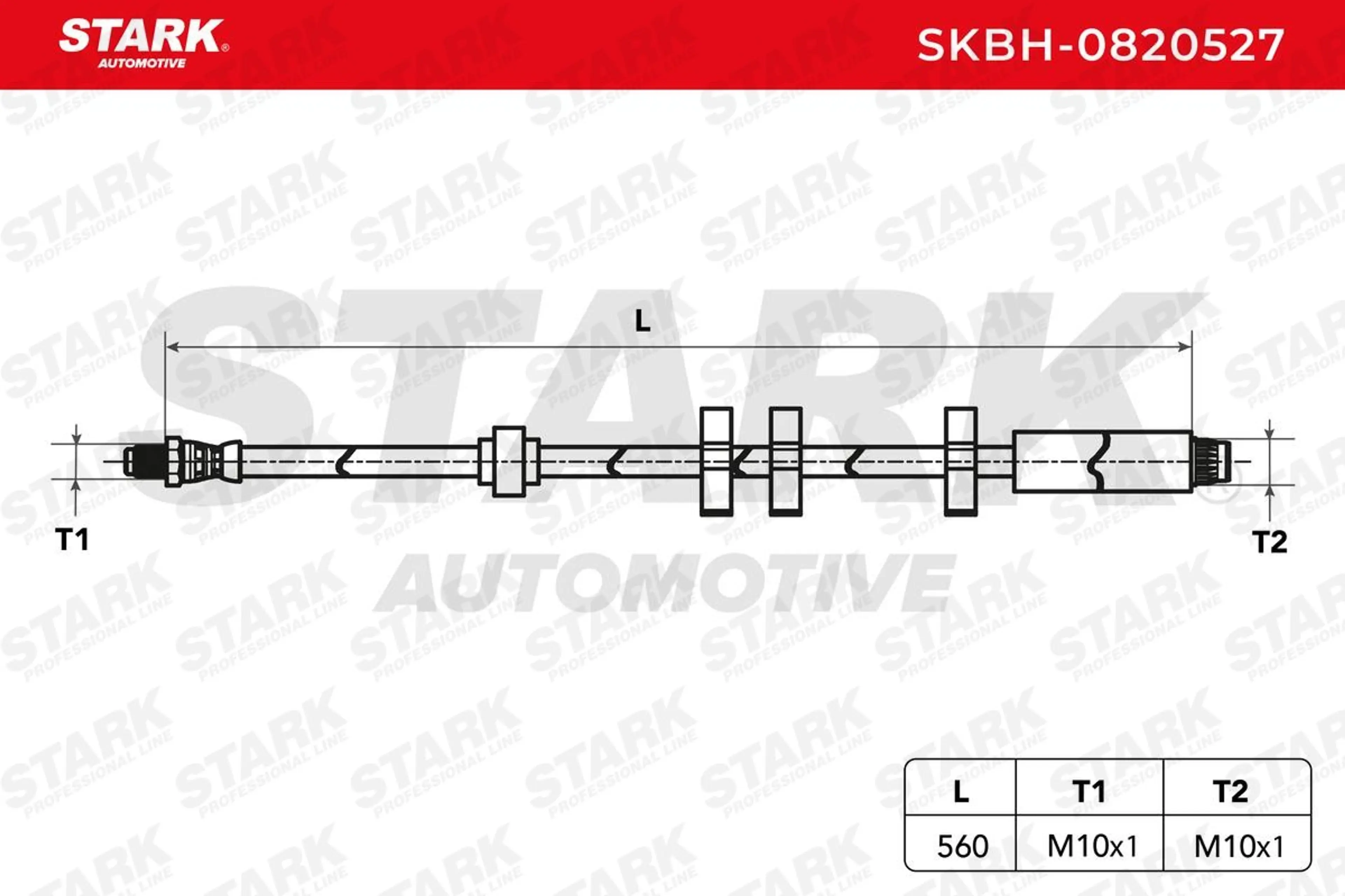 TUBO FLEXIBLE DE FRENOS