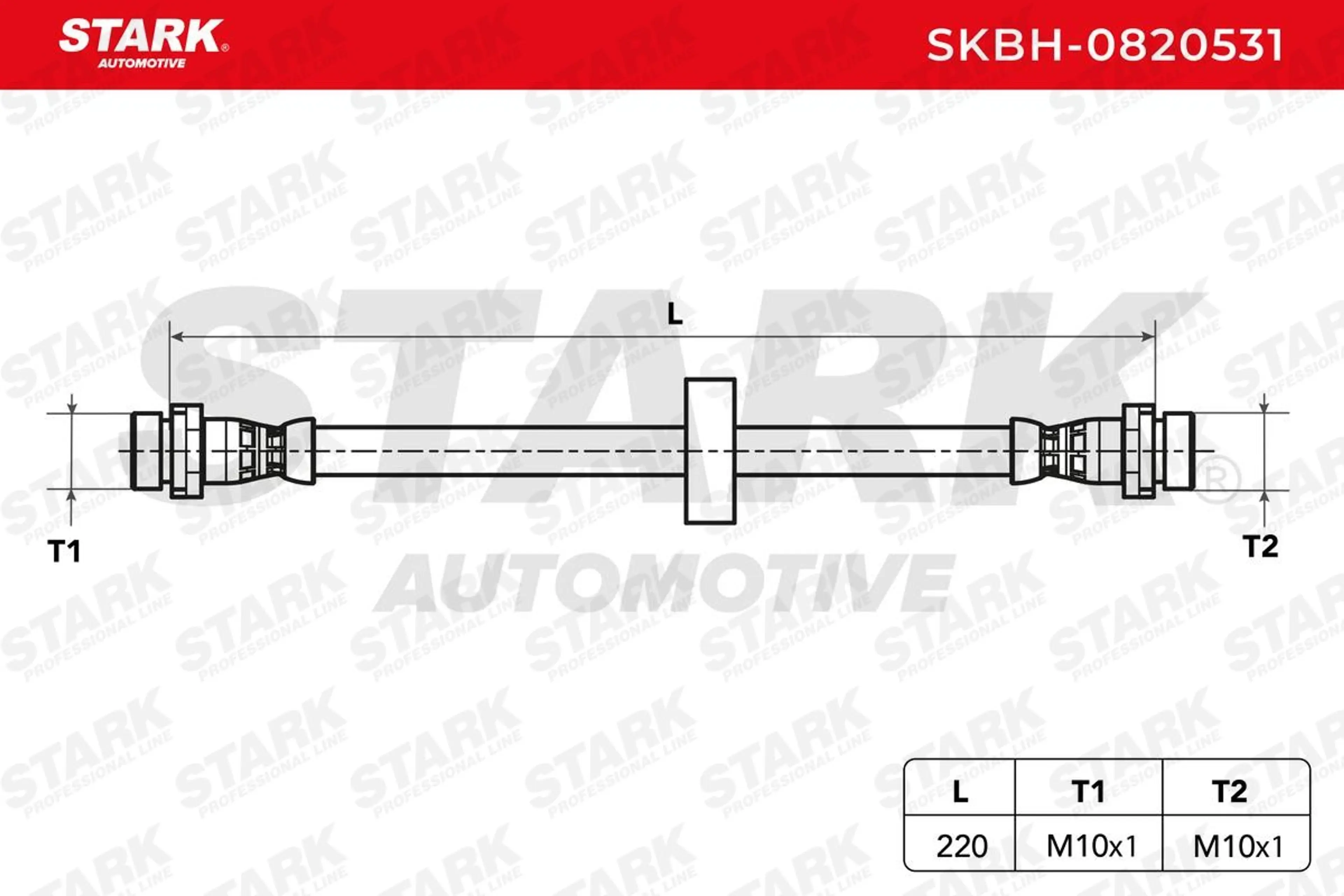 TUBO FLEXIBLE DE FRENOS