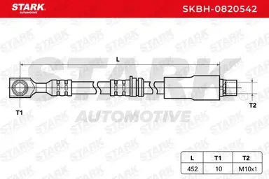 TUBO FLEXIBLE DE FRENOS