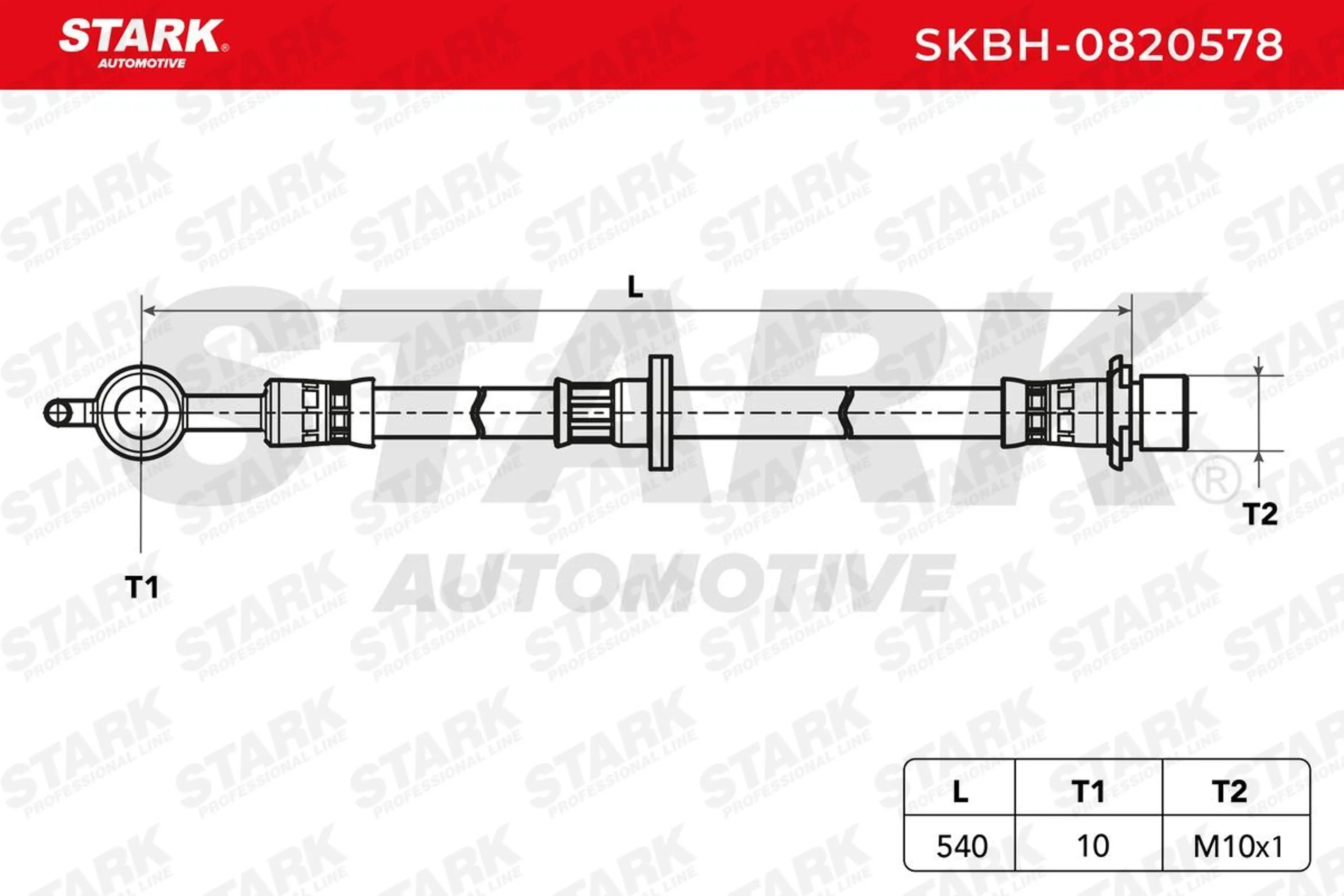 TUBO FLEXIBLE DE FRENOS