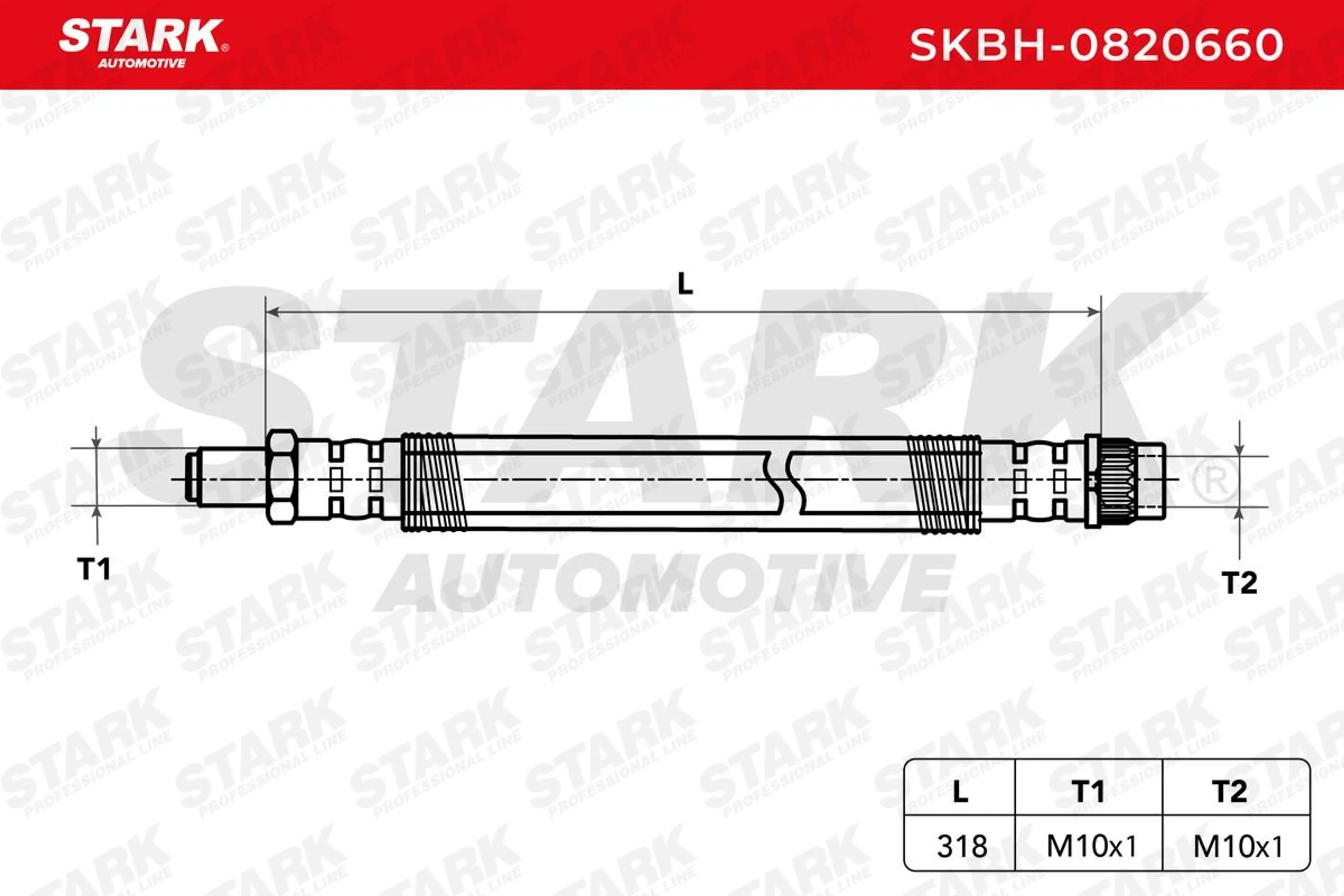 TUBO FLEXIBLE DE FRENOS