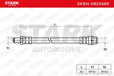 TUBO FLEXIBLE DE FRENOS