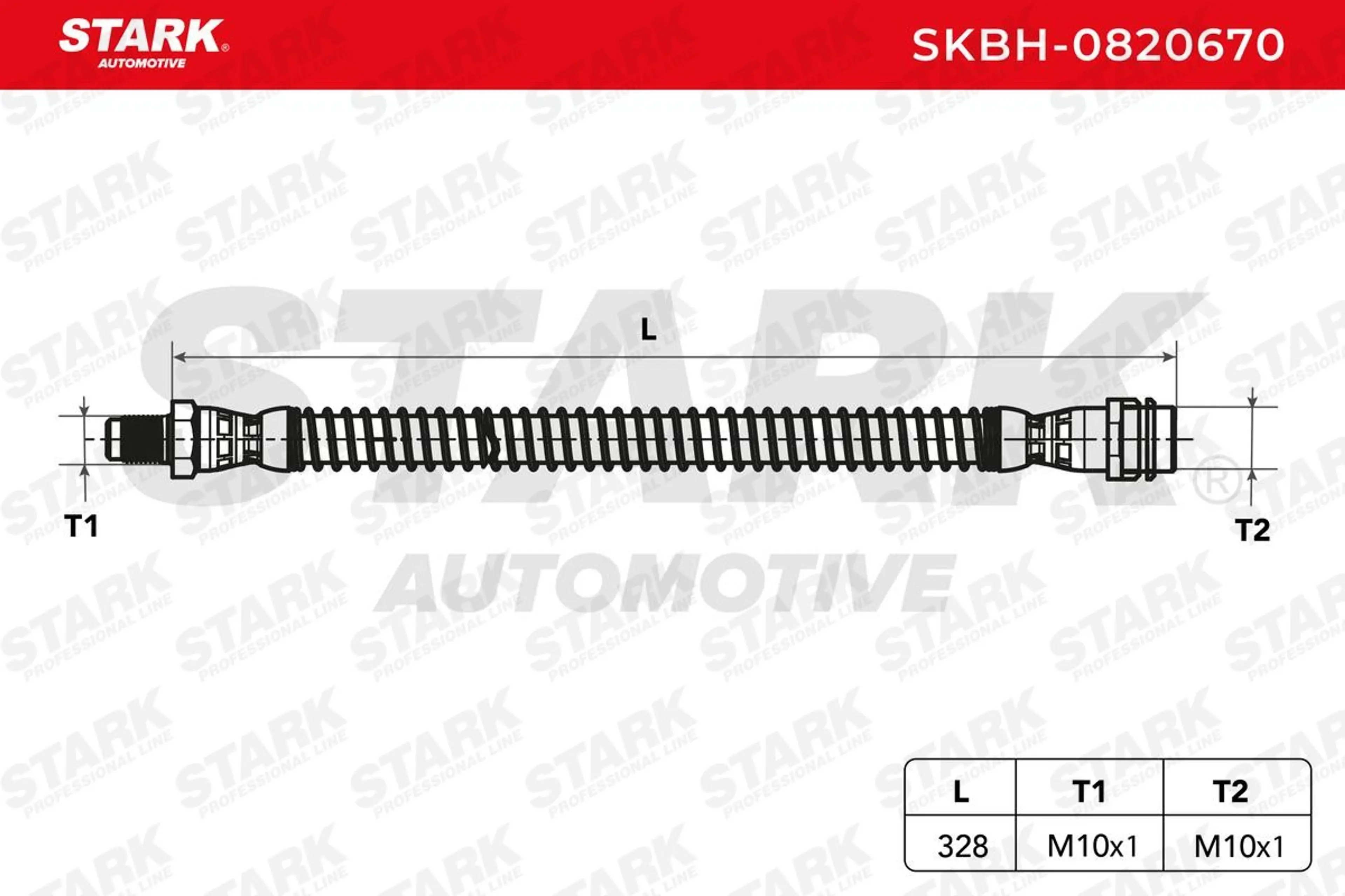 TUBO FLEXIBLE DE FRENOS