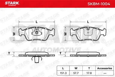 JUEGO DE PASTILLAS DE FRENO