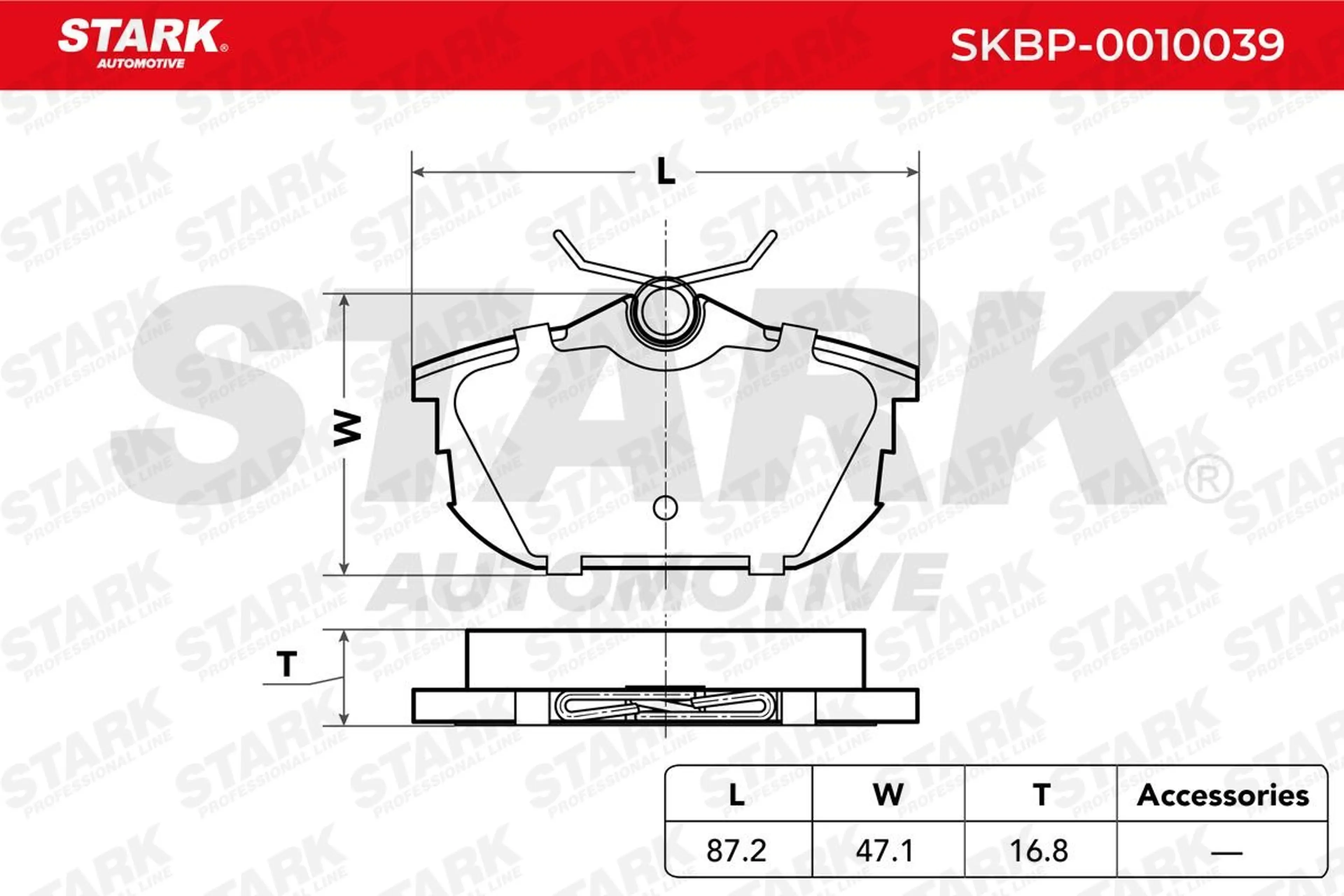 JUEGO DE PASTILLAS DE FRENO