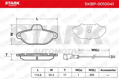 JUEGO DE PASTILLAS DE FRENO