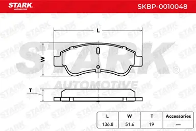 JUEGO DE PASTILLAS DE FRENO