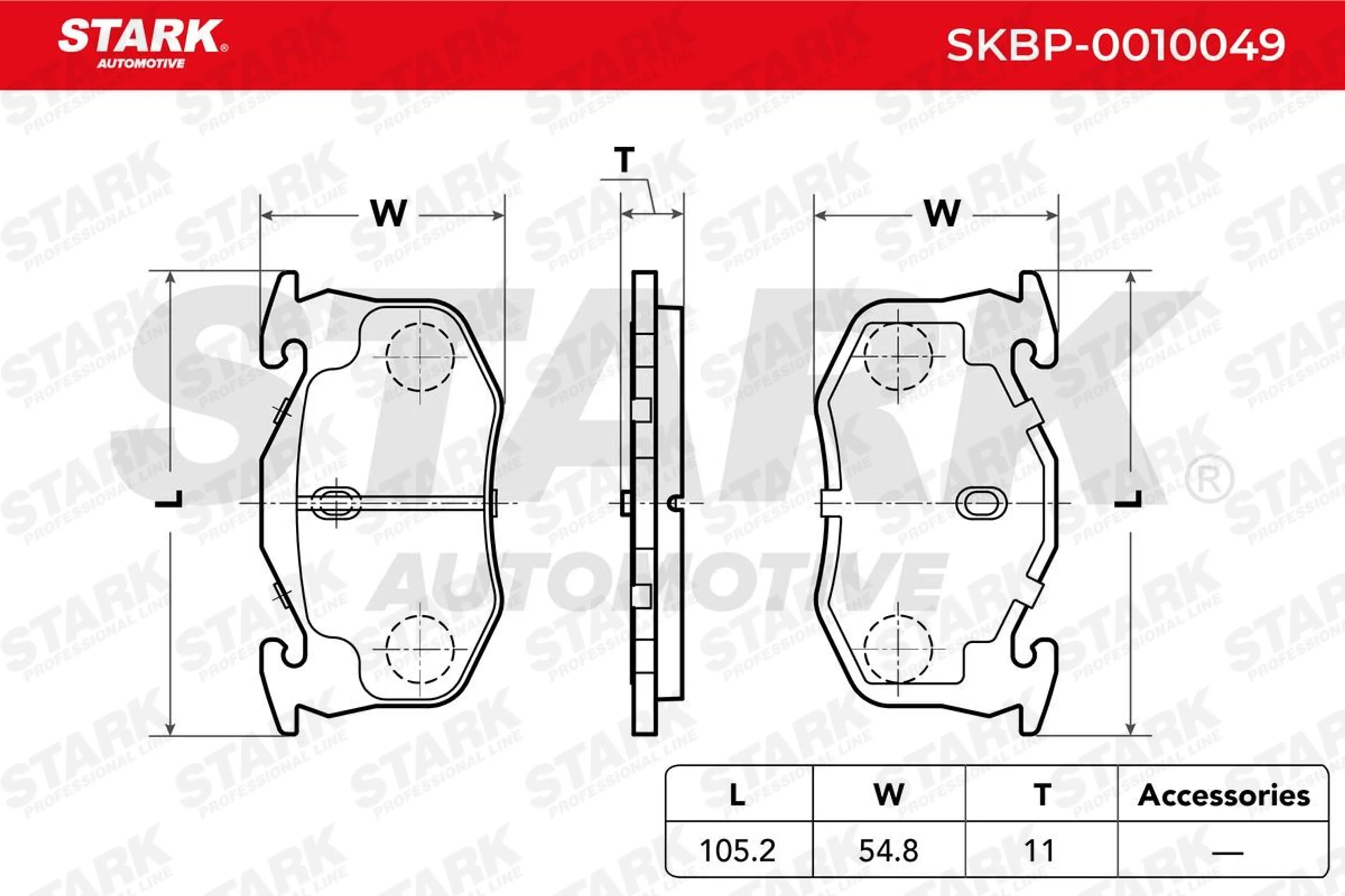 JUEGO DE PASTILLAS DE FRENO