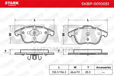 JUEGO DE PASTILLAS DE FRENO