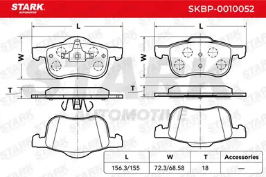 JUEGO DE PASTILLAS DE FRENO
