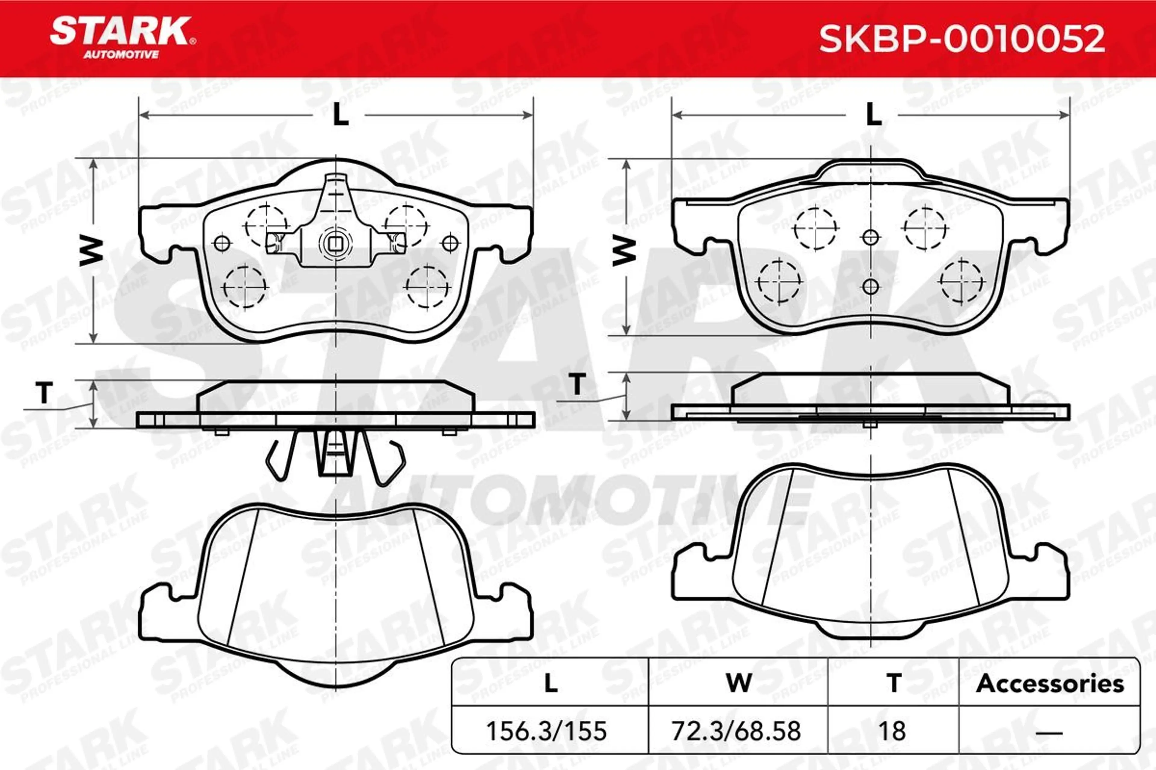 JUEGO DE PASTILLAS DE FRENO