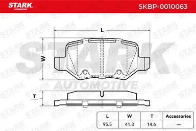 JUEGO DE PASTILLAS DE FRENO