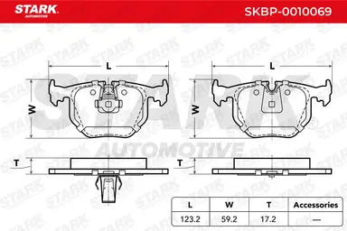 JUEGO DE PASTILLAS DE FRENO